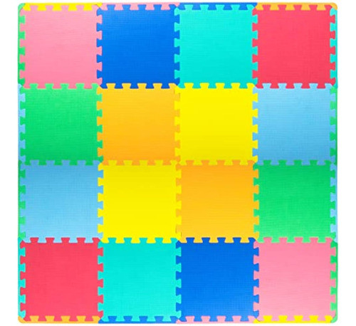 Prosource Alfombra De Juego De Rompecabezas De 0