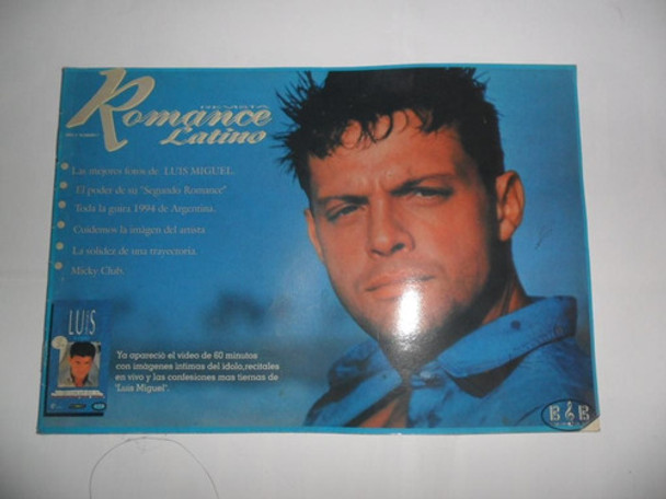 Luis Miguel Romance Latino 1994 Musica Musical Fotos 0
