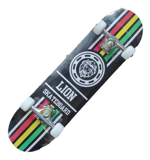 Skate Iniciante 7.75 Lion - Skateboard Montado Skate 0