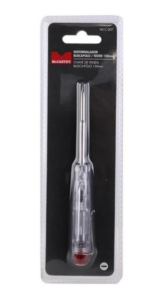 Destornillador Detector De Tension Buscapolo Tester 150mm 0