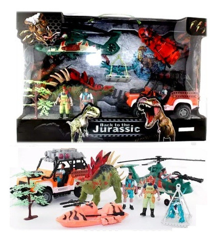 Back To The Jurassic- Dinosaur Play Set 0