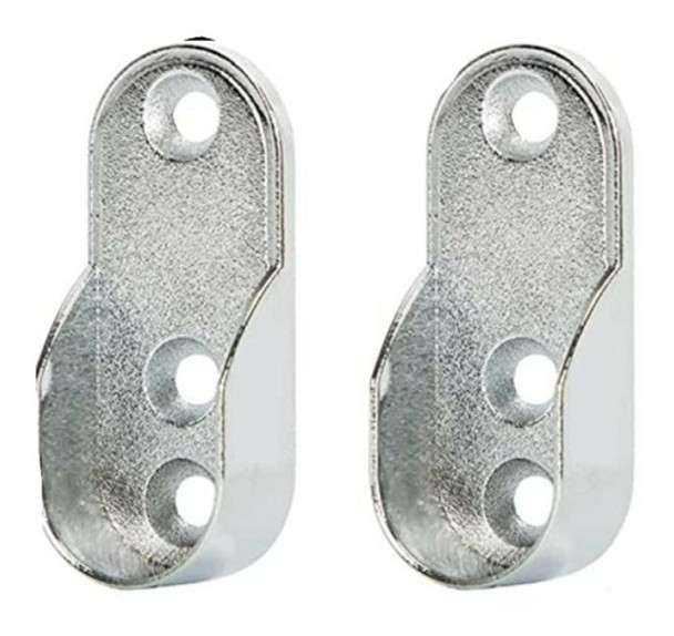 Soporte Lateral Para Caño Oval Zapatito X10/u Del Sur Cima F 0