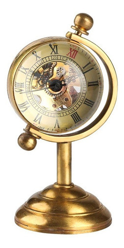 Relogio Mesa Vintage Bola Bronze P2179c 0