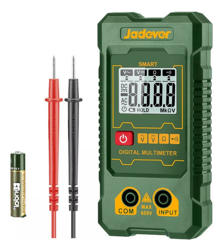 Tester Multimetro Digital 600v Automatico Jadever Jddm1501 0