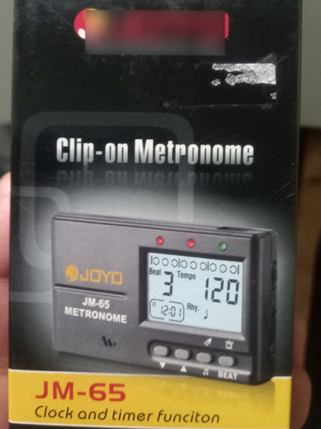 Metrónomo Joyo Jm 65 0