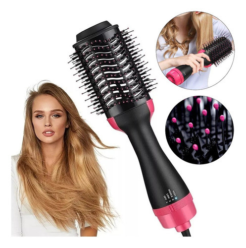 Cepillo Secador De Cabello Ondulador Para Pelo Volumen Frizz 0