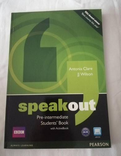 Speakout,pre-intermediate, Students Book,con Dvd 0