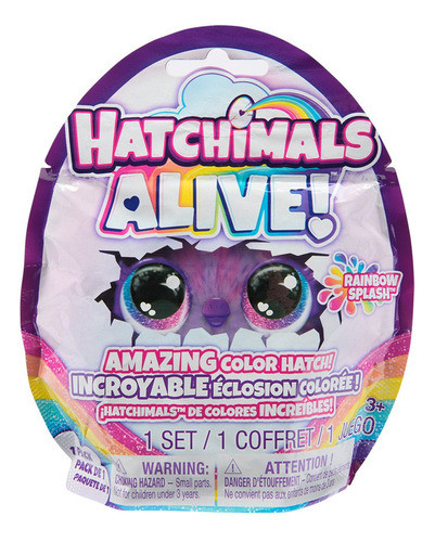 Hatchimals Alive Amazing Color Hatch 0