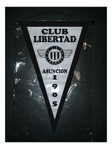 Banderin Triangular Paraguay Club Libertad 0