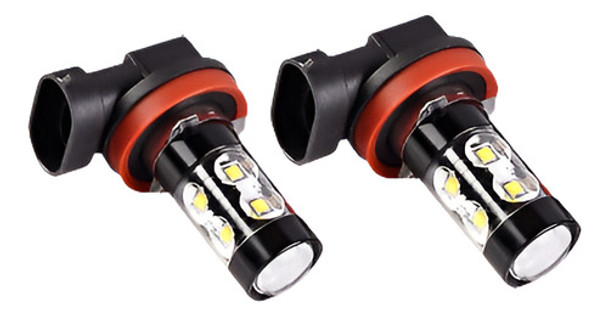 2 X 50w H11 De Alta Potencia Cree 3000k Xenon Led Blanco Far 0
