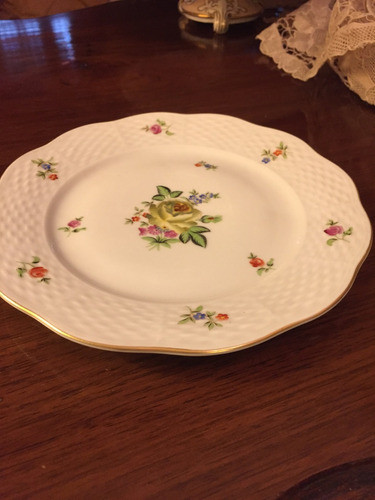 Plato De Porcelana Herend Hungria 0