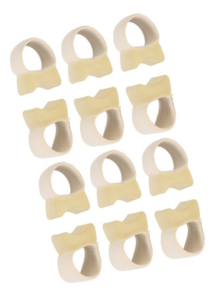 Separador De Dedos Para Dedos Sobrepostos. 10 Pares De Elá 0
