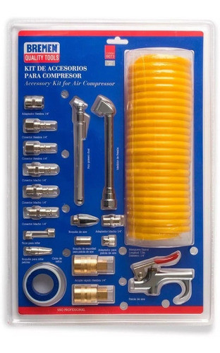 Accesorios P/compresor Bremen 20 Piezas  6673 Smg 0