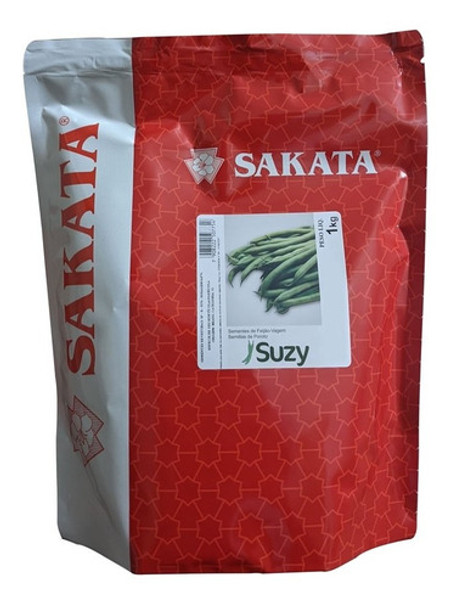 Sementes De Feijão Vagem Indeterminado Suzy Sakata - 1 Kg 0