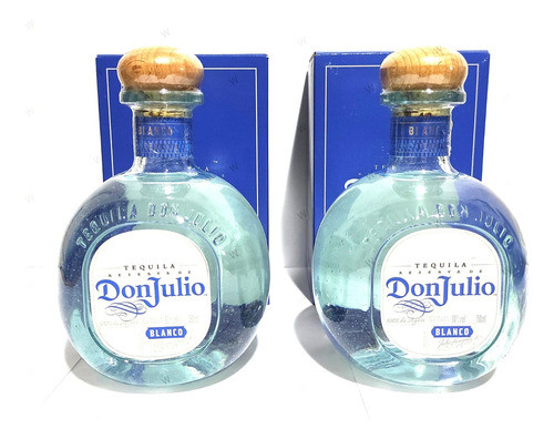 2 Un Tequila Don Julio Blanco 750ml 0