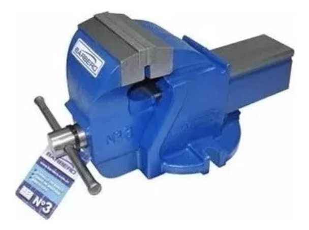 Morsa De Banco Fija No5 - Apertura 164mm Barbero 0