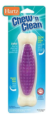 Juguete Masticable Para Perro Grande Hartz Chew' N Clean Con 0