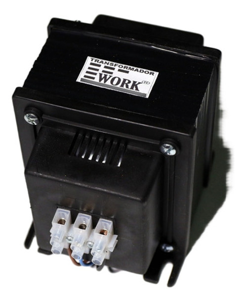 Transformador 220 Vca 12 Vca 300 W  Work  C/tapas Y Bornera 0