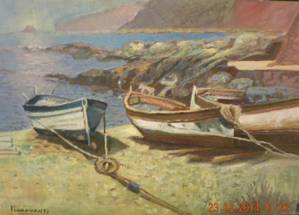 Obra Original De Fioravanti Boccia. Oleo Sobre Carton 0