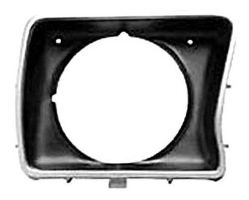 Moldura Aro De Faro Ford F-100 1978 A 1981 0