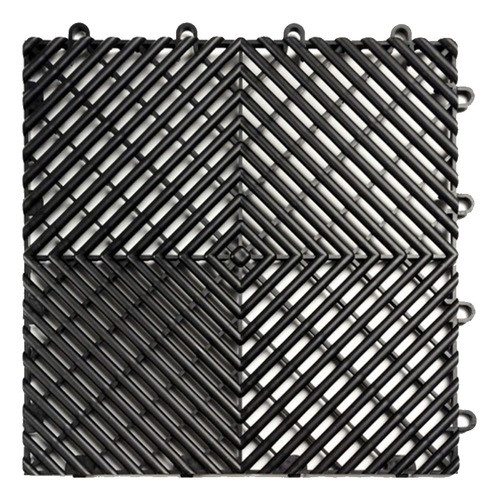 Piso Modular Automotivo Detailer Garagem 30x30 - Racedeck 0