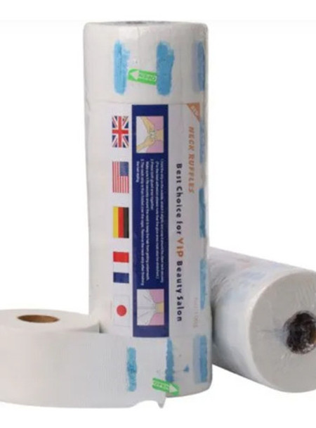 Rollo Papel Cuello Barberia Peluquería  X 5 Unidades 0