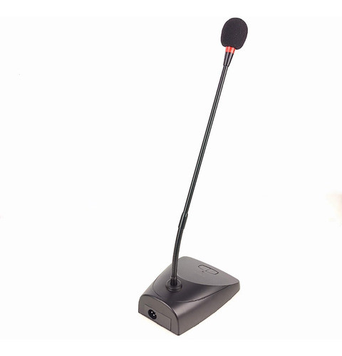 Microfone De Mesa Faudio Ding Dong Com Gongo Para Mercado 0