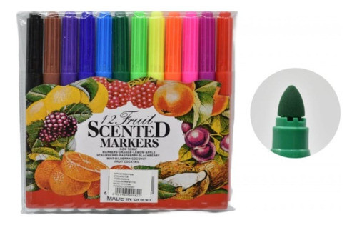 Set De Marcadores De Colores X12 Unidades Cs! 0