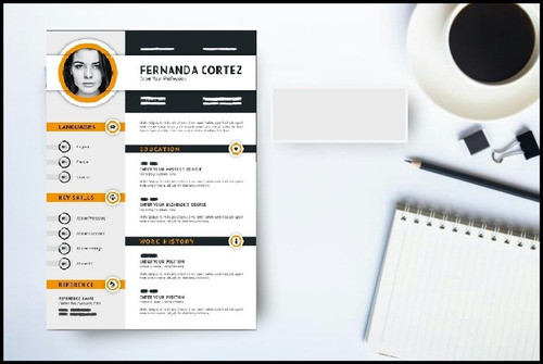 Curriculum Vitae - Elegante + Linkedin - Cva 0