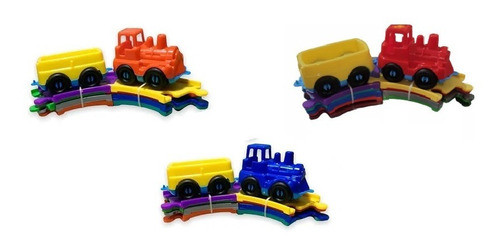 Tren Encastre Piccolo 3 Circuitos Irv Toys Risa Casa Valente 0