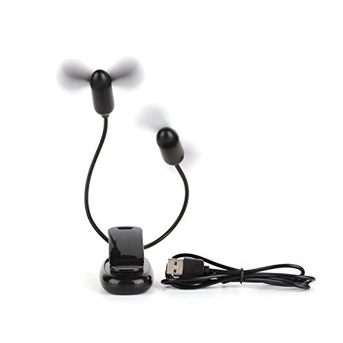 Mini Clip Fan, Yacig Usb Clip Recargable En El Ventilador Co 0