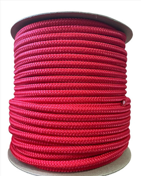 Soga Polipropileno Trenzada 10mm X 100 Metros Roja Lisa 0