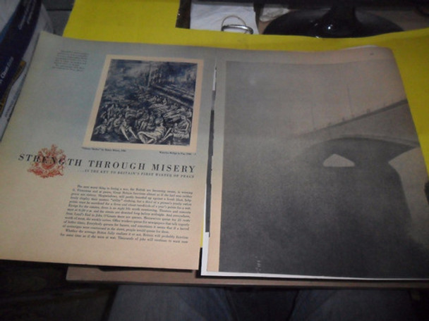 Strength Through Misery Gran Bretaña Miseria Economia Ingles 0