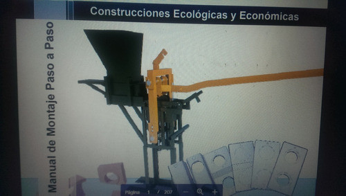 Planos De Máquina Para Fabricar Ladrillos Ecológicos X 7 0
