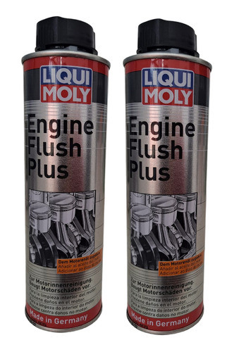 Kit X2 Limpiador Interior Del Motor Liqui Moly Engine Flush 0