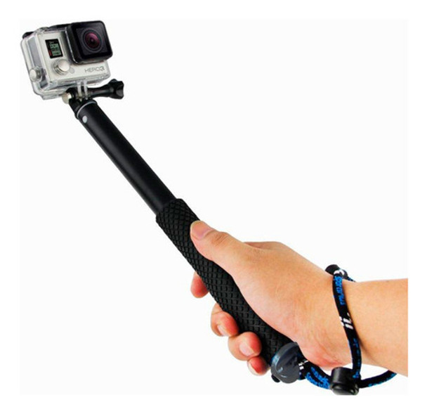 Bastao Retrátil 28-92cm Para Gopro Xtrax Sjcam Selfi Meudome 0