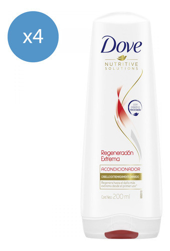 Pack Acondicionador Dove Regeneración Extrema 200 Ml 0