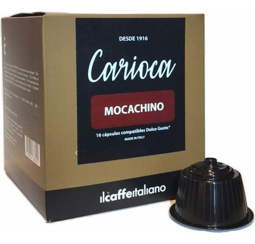 Cápsulas Para Preparar Mocachino Carioca 16u D. G. 0