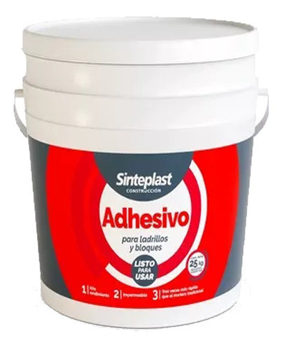 Adhesivo Para Ladrillos Y Bloques 25 Kg Sinteplast Universo 0