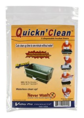 Wooster 221011 R472 Quickn Clean Wideboy Bucket Liner (paque 0
