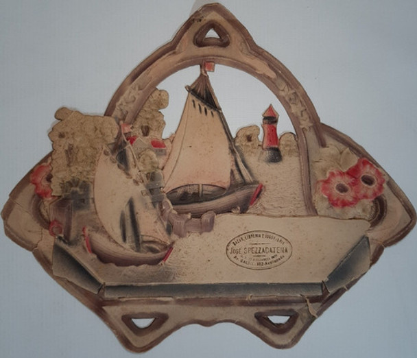 Antiguo Almacén Despacho Gofrado Antiguo Almanaque Ro 389 0