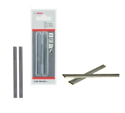 Cuchillas Reversibles Intercambiables Bosch Para Cepilladora 0