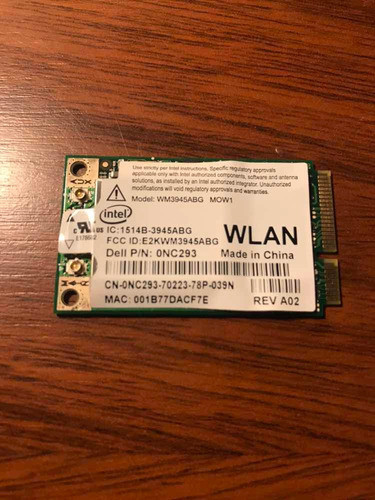 Tarjeta Wlan Intel, Wifi Para Laptop 0