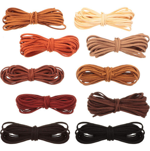 Cuerda De Cordon De Gamuza De 360.9 Ft De Cordon De Piel Sin 0