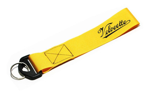 Llavero Cinta Motos 059 - Amarillo - Velocette 0