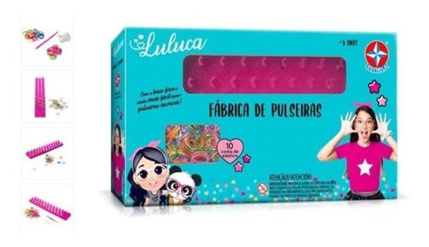 Brinquedo Fábrica De Pulseiras Da Luluca - Estrela 0