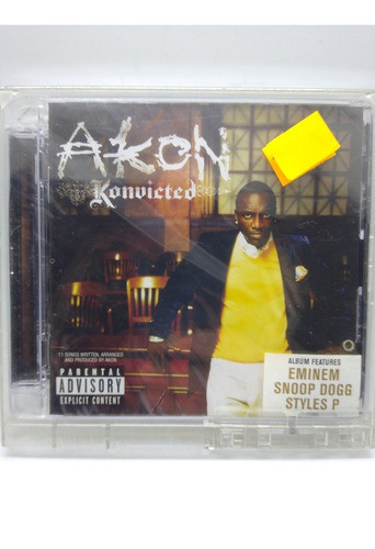 Akon Konvicted Cd Nuevo 0