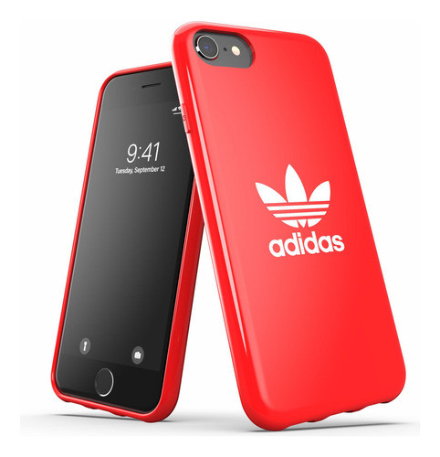 Protector adidas Para iPhone 7/ 8/ Se Basic Red Carcasa 0