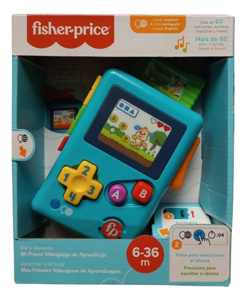 Impecable Sin Uso - Fisher Price Mi Primer Videojuego 0