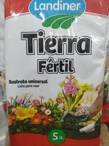 Sustrato Tierra Fertil 5 Lt Landiner 0